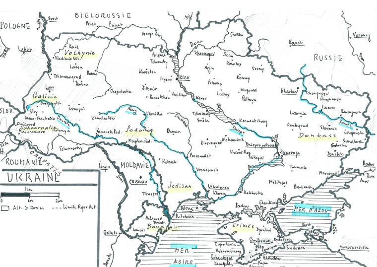 L’Ukraine : un territoire à géométrie variable